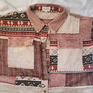 Oli & Hali Multicolor Patchwork Jacket